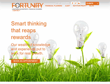 Tablet Screenshot of fortunity.com.au